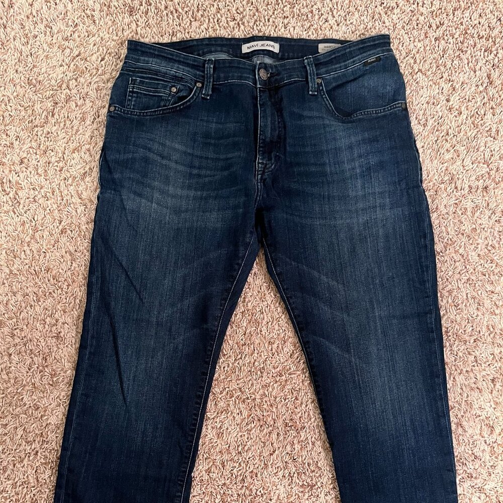 Mavi Marcus Slim Straight Leg 36x30 Jean